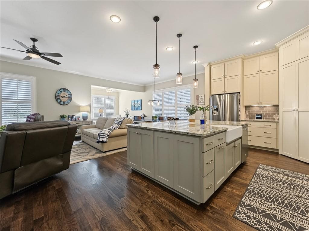 4 bedroom, 4 bathroom, 3,651 sq ft single family residence for sale at 228 Fowler Street, Woodstock, GA 30188 — photo 7