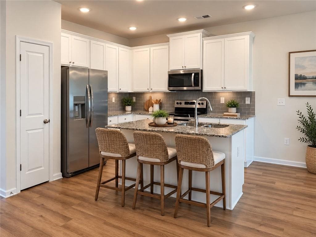 3 bedroom, 3 bathroom, 1,455 sq ft townhouse for sale at 102 Jaxton Street, Hoschton, GA 30548 — photo 3