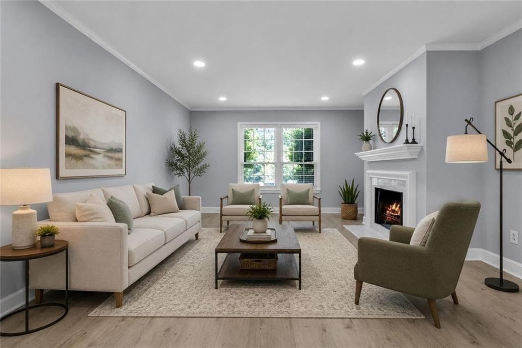 3 bedroom, 2 bathroom, 1,500 sq ft condominium for sale at 100 La Rue Place, Atlanta, GA 30327