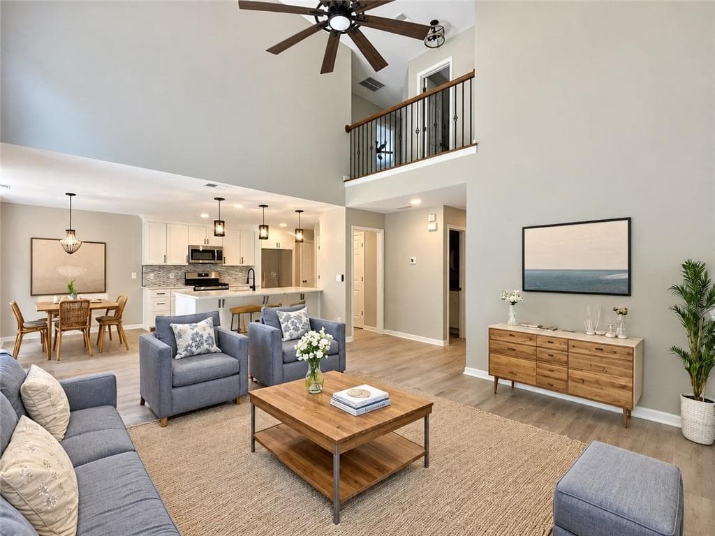 3 bedroom, 3 bathroom, 1,443 sq ft single family residence for rent at 510 Parkstone Lane, Woodstock, GA 30189 for $2,400 a month — photo 3
