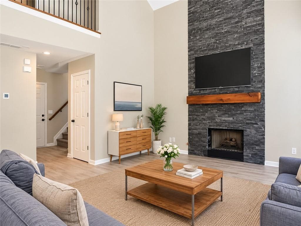 3 bedroom, 3 bathroom, 1,443 sq ft single family residence for rent at 510 Parkstone Lane, Woodstock, GA 30189 for $2,400 a month — photo 8