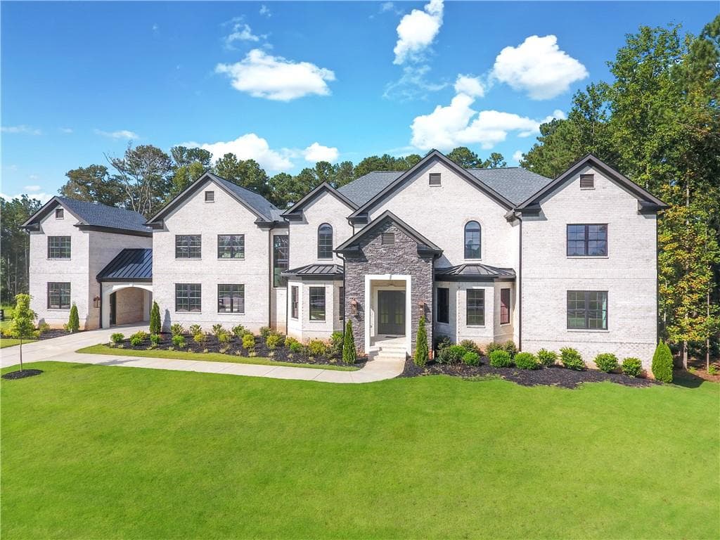 6 bedroom, 7 bathroom, 10,200 sq ft single family residence for sale at 15794 Thompson Road, Milton, GA 30004