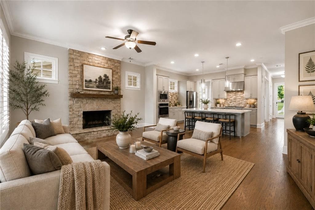 3 bedroom, 3 bathroom, 2,474 sq ft single family residence under contract at 194 Red Buckeye Avenue, Marietta, GA 30060 — photo 3