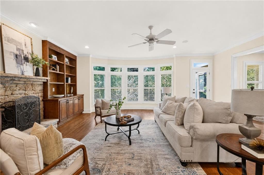 5 bedroom, 5 bathroom, 5,151 sq ft single family residence for sale at 1213 Edenham Lane, Cumming, GA 30041 — photo 5