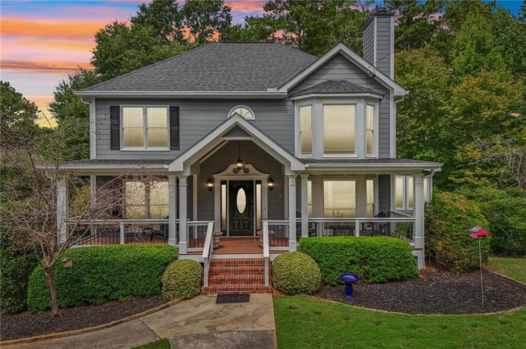 3 bedroom, 3 bathroom, 3,520 sq ft home for sale at 1100 Waterfall Way, Canton, GA