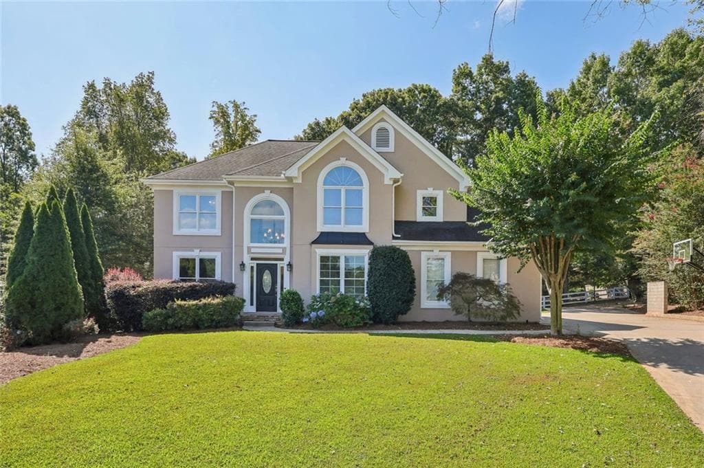 5 bedroom, 4 bathroom, 4,107 sq ft single family residence for sale at 2835 Live Oak Court, Cumming, GA 30041 — photo 1 of 74