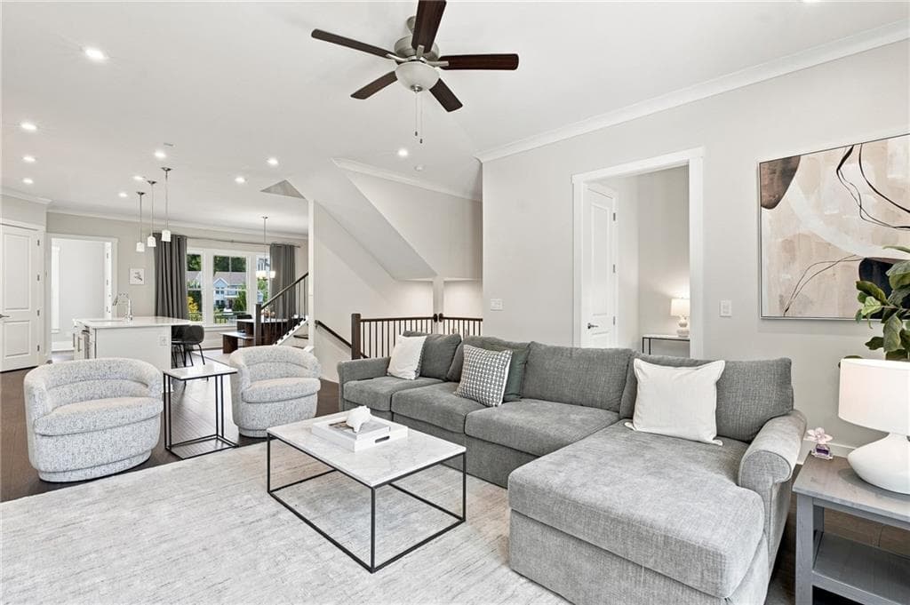 4 bedroom, 4 bathroom, 2,379 sq ft condominium for sale at 2054 Cortland Road, Milton, GA 30009 — photo 10
