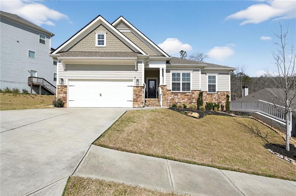 3 bedroom, 2 bathroom, 1,891 sq ft single family residence for sale at 717 Broken Arrow, Waleska, GA 30183