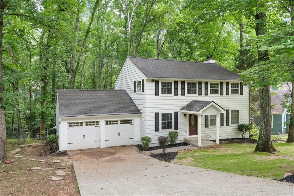 4 bedroom, 4 bathroom, 3,024 sq ft single family residence under contract at 1700 Ellenwood Drive, Roswell, GA 30075