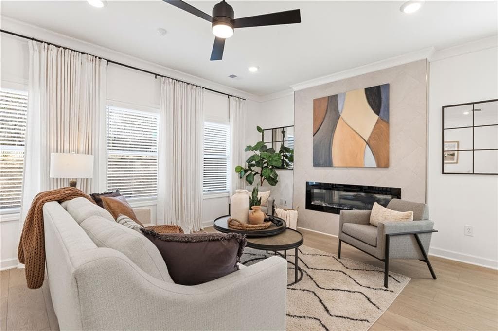 3 bedroom, 3 bathroom, 1,805 sq ft townhouse for sale at 694 Sunstone Lane, Lawrenceville, GA 30043 — photo 8
