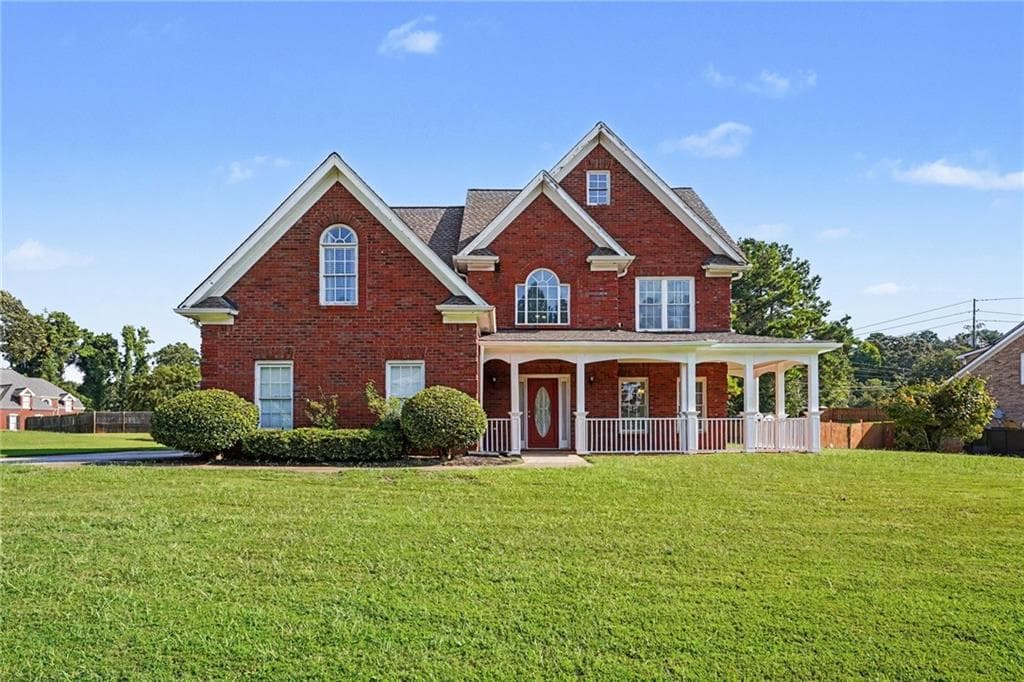 4 bedroom, 3 bathroom, 2,671 sq ft single family residence for sale at 2002 Evergreen Drive, Conyers, GA 30013 — photo 1 of 44