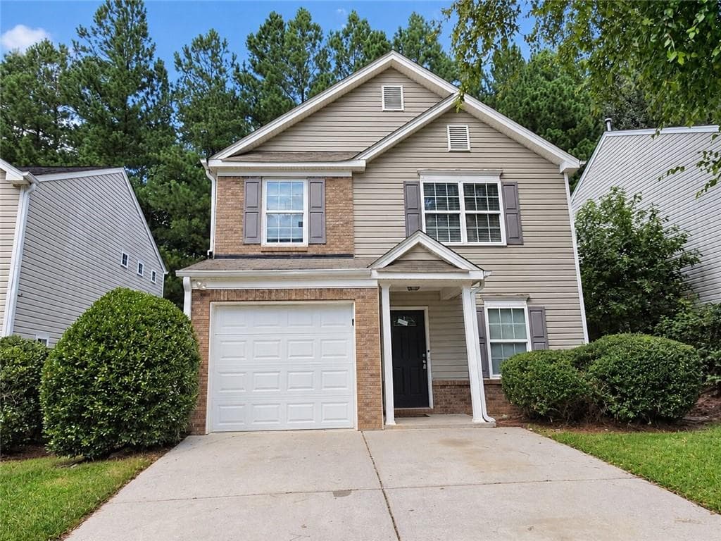 4 bedroom, 1 bathroom, 1,341 sq ft single family residence for sale at 3389 Sable Chase Lane, South Fulton, GA 30349 — photo 1 of 27
