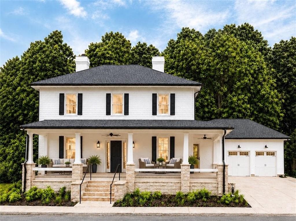 4 bedroom, 5 bathroom, 4,618 sq ft single family residence for sale at 531 S Main Street, Alpharetta, GA 30009