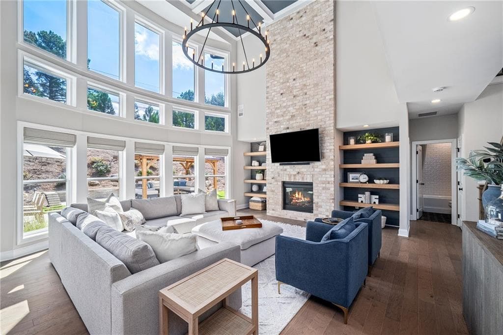 5 bedroom, 4 bathroom, 3,760 sq ft single family residence for sale at 224 Milton Overlook Pass, Woodstock, GA 30188 — photo 9