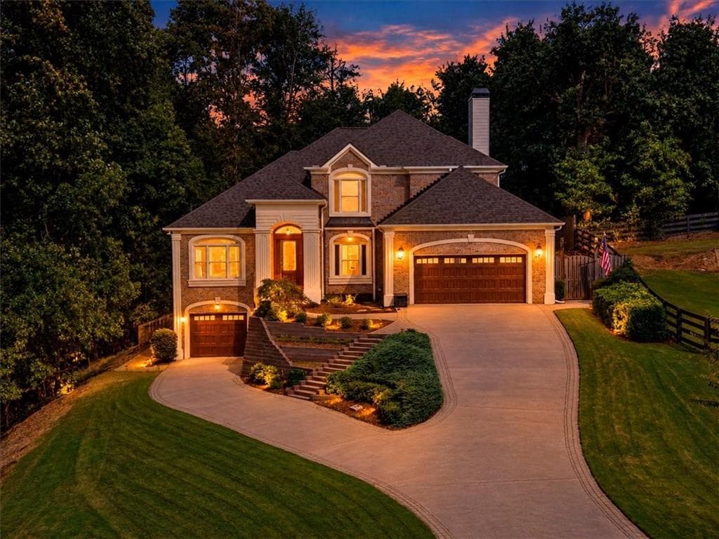 4 bedroom, 4 bathroom, 3,663 sq ft single family residence under contract at 1525 Rising Mist Lane, Cumming, GA 30041