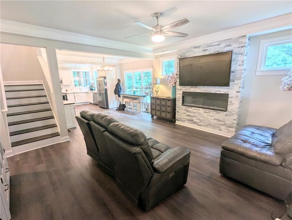 4 bedroom, 4 bathroom, 2,841 sq ft single family residence for sale at 1250 Blue Ridge Overlook, Dawsonville, GA 30534 — photo 4