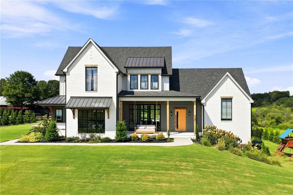 5 bedroom, 6 bathroom, 6,113 sq ft single family residence for sale at 5186 Howard Road, Cumming, GA 30040