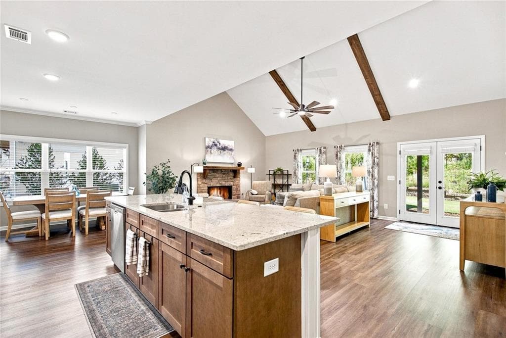 3 bedroom, 3 bathroom, 2,493 sq ft single family residence for sale at 606 Spring Water, Waleska, GA 30183 — photo 4