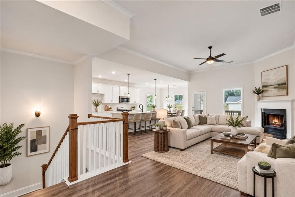 5 bedroom, 3 bathroom, 3,222 sq ft single family residence for sale at 3380 Trevi Trail, Douglasville, GA 30135 — photo 2