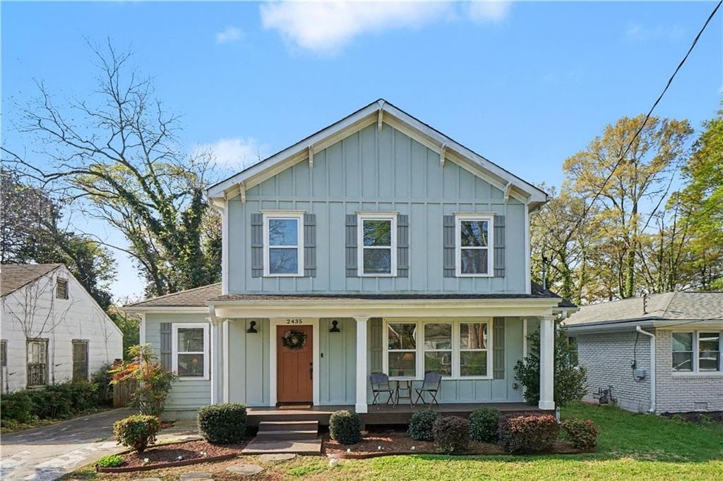 4 bedroom, 4 bathroom, 2,027 sq ft single family residence for sale at 2435 Crestview Avenue, Decatur, GA 30032