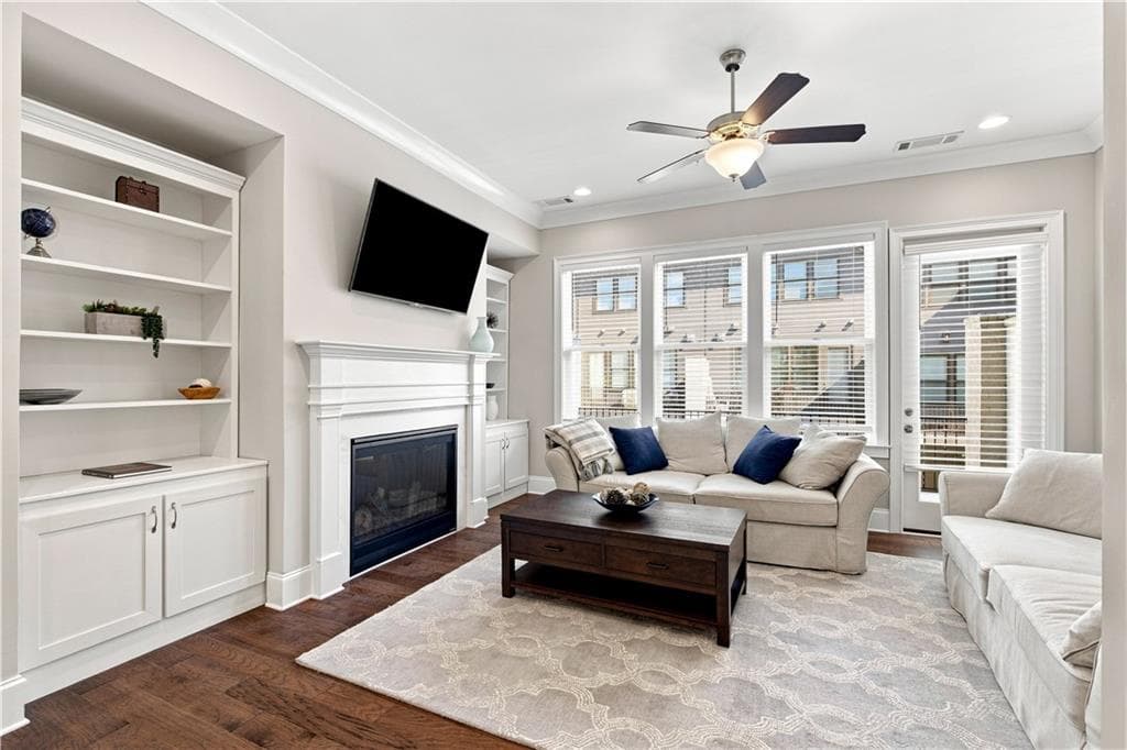 3 bedroom, 5 bathroom, 2,715 sq ft townhouse for sale at 6580 Aria Village Drive, Sandy Springs, GA 30328 — photo 9