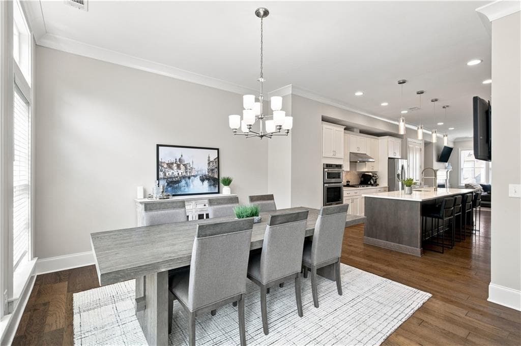 3 bedroom, 5 bathroom, 2,715 sq ft townhouse for sale at 6580 Aria Village Drive, Sandy Springs, GA 30328