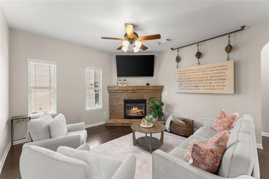 5 bedroom, 4 bathroom, 3,710 sq ft single family residence for sale at 5815 Crest Oak Way, Cumming, GA 30028 — photo 9