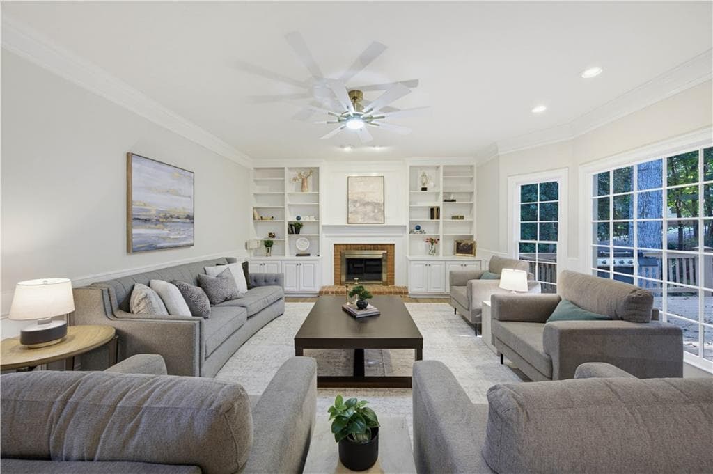 5 bedroom, 5 bathroom, 4,511 sq ft single family residence for sale at 125 Birkdale Court, Alpharetta, GA 30022 — photo 5