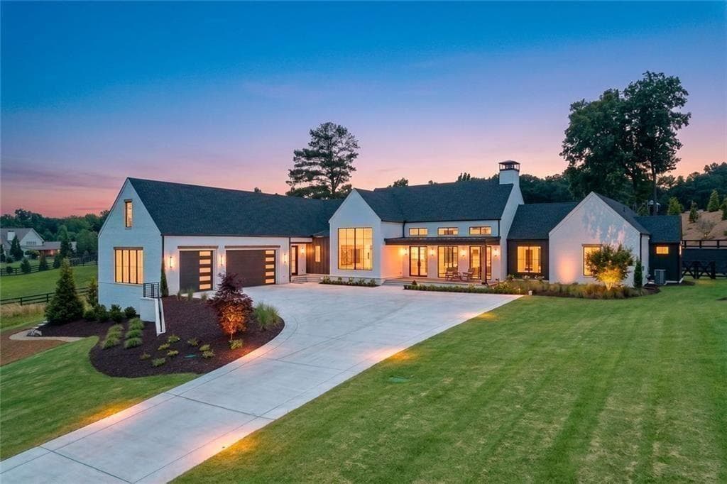 5 bedroom, 8 bathroom, 6,545 sq ft single family residence for sale at 1350 A J Land Road, Canton, GA 30115