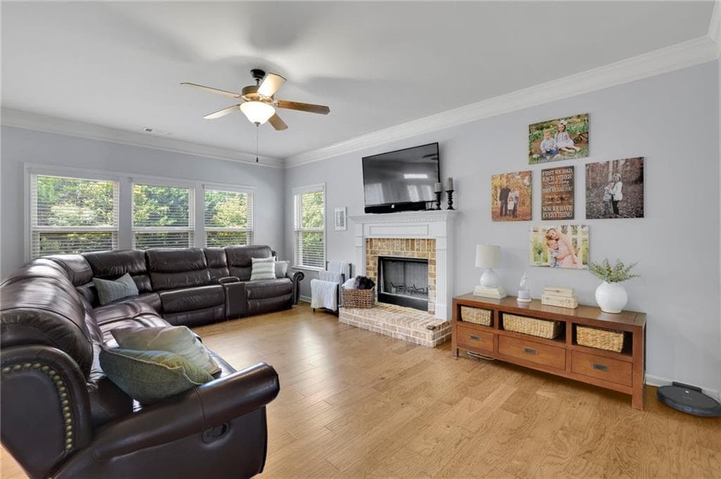 4 bedroom, 4 bathroom, 3,051 sq ft single family residence for sale at 2606 Abiqua Falls Court, Braselton, GA 30517 — photo 6