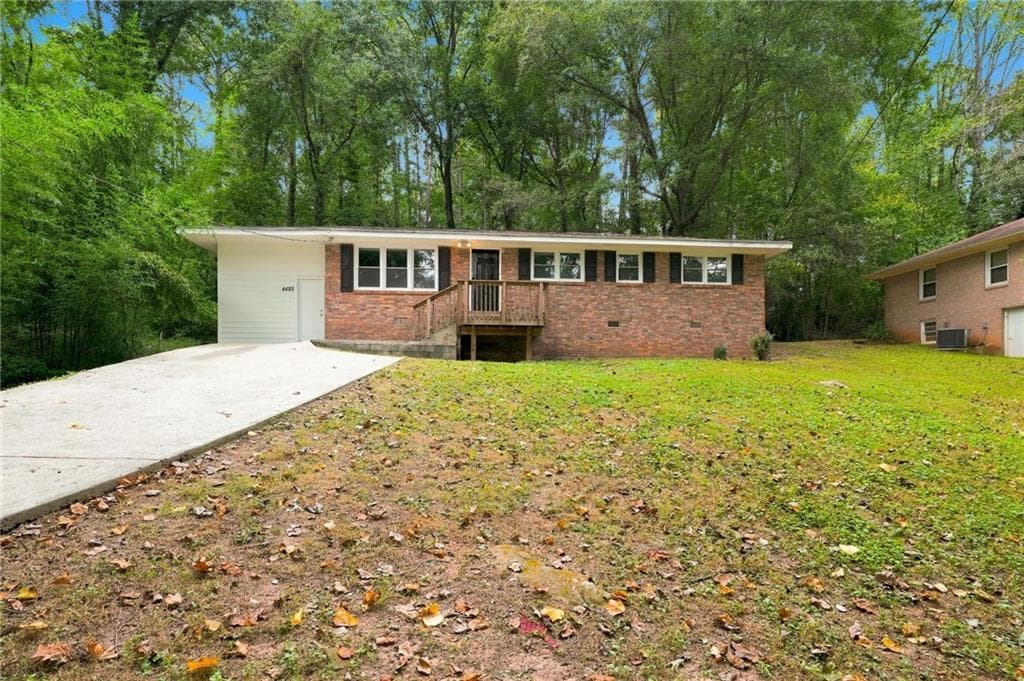 3 bedroom, 2 bathroom, 1,200 sq ft single family residence for sale at 4485 Sims Road, Ellenwood, GA 30294