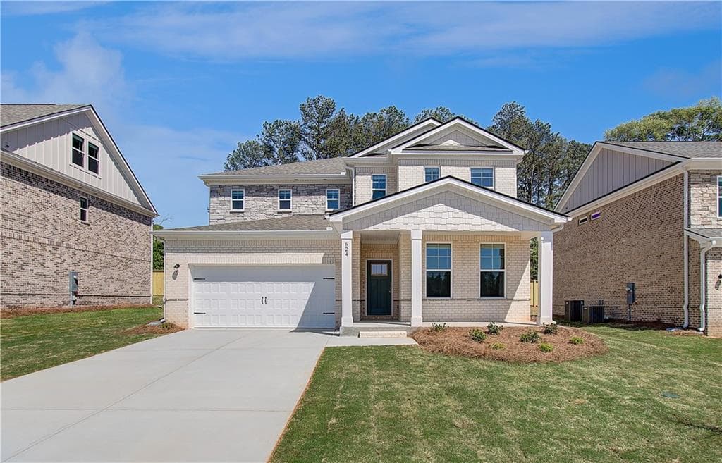 4 bedroom, 4 bathroom, 2,702 sq ft single family residence for sale at 640 Leafy Branch Way, Mcdonough, GA 30253