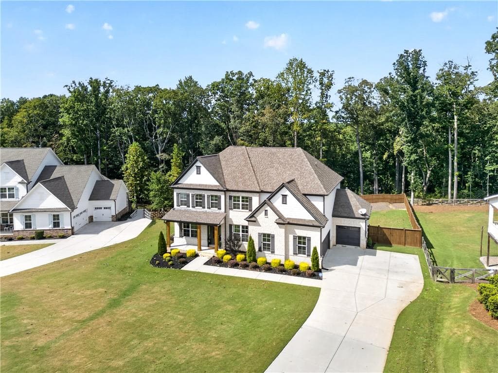 5 bedroom, 6 bathroom, 6,449 sq ft single family residence under contract at 1041 Montrose Way, Hoschton, GA 30548