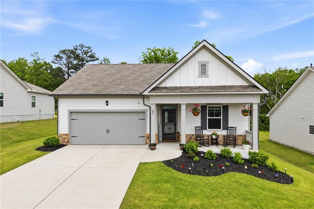 4 bedroom, 2 bathroom, 1,862 sq ft single family residence for sale at 49 Majestic Oak Circle, Dallas, GA 30132