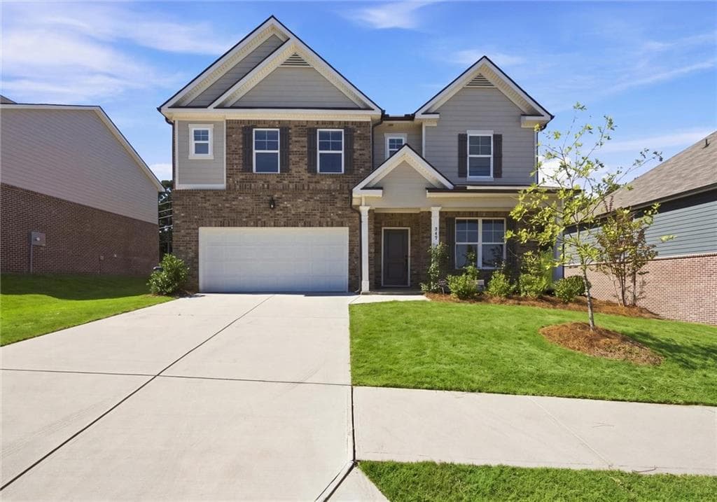 5 bedroom, 4 bathroom single family residence under contract at 347 Collier Mills Road, Lawrenceville, GA 30045