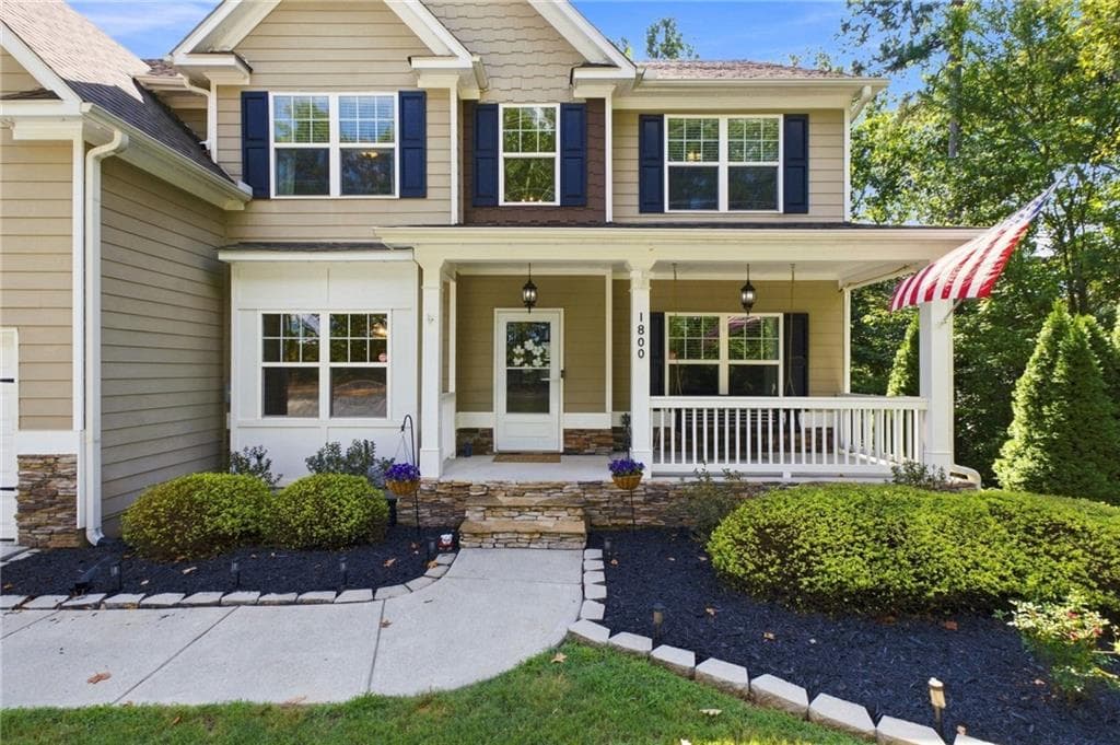 6 bedroom, 4 bathroom, 4,478 sq ft single family residence for sale at 1800 Ridge Road, Canton, GA 30114