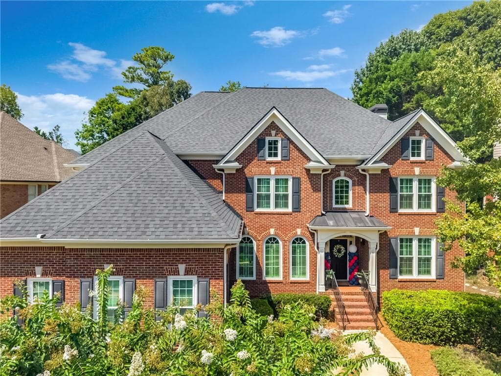 6 bedroom, 6 bathroom, 6,389 sq ft single family residence for sale at 2744 Fairway Knoll Court, Dacula, GA 30019