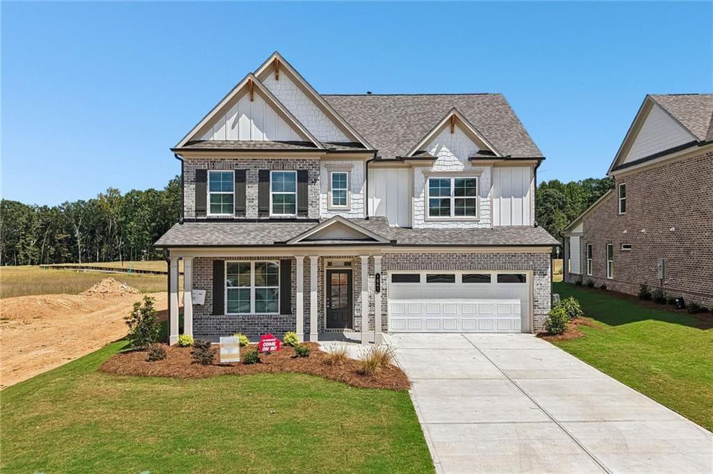 5 bedroom, 5 bathroom, 3,339 sq ft single family residence for sale at 1641 Mount Moriah Road, Hoschton, GA 30548