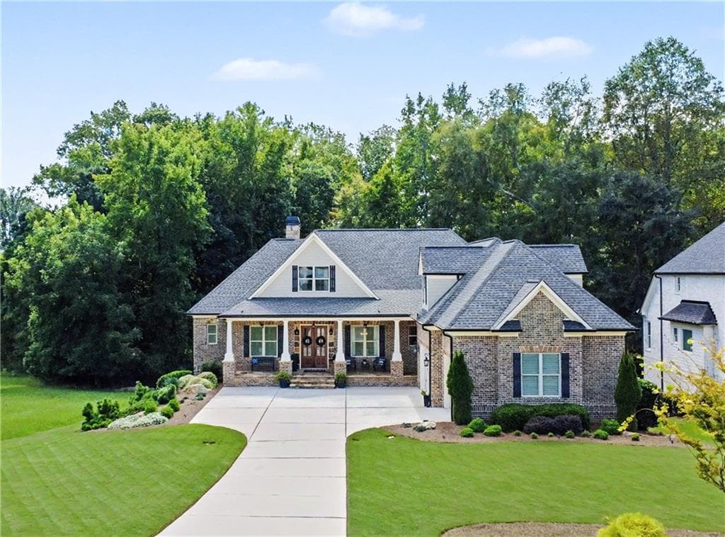6 bedroom, 5 bathroom, 5,132 sq ft single family residence for sale at 1921 Duncans Mill Road, Jefferson, GA 30549