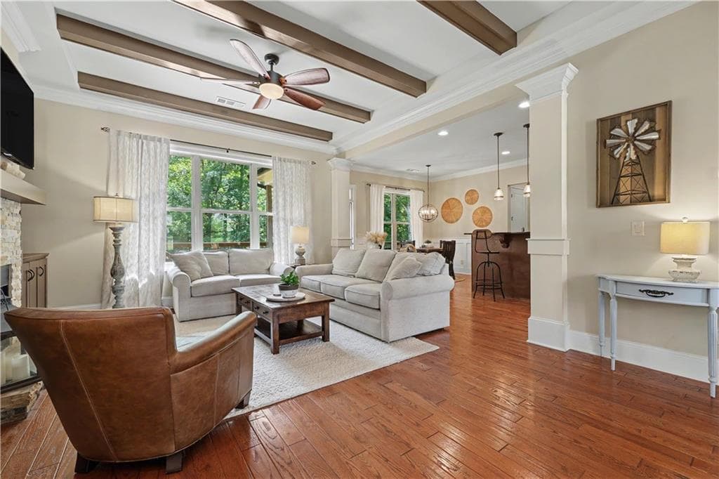 6 bedroom, 5 bathroom, 5,132 sq ft single family residence for sale at 1921 Duncans Mill Road, Jefferson, GA 30549 — photo 5