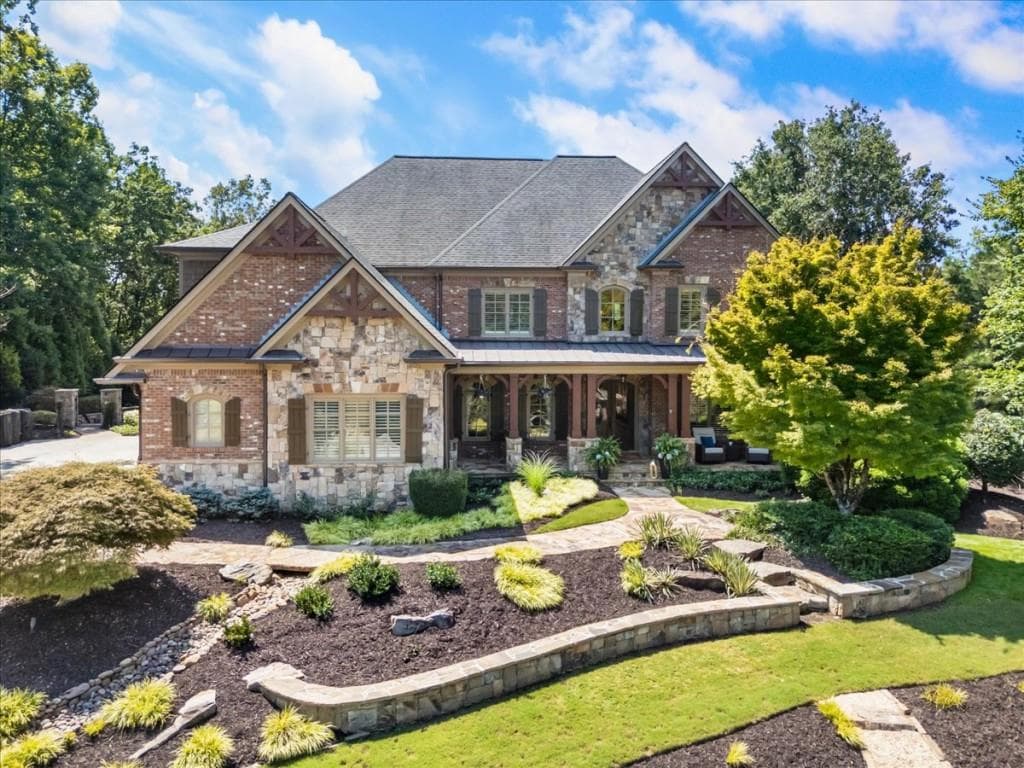 6 bedroom, 8 bathroom, 8,311 sq ft single family residence for sale at 1310 Cashiers Way, Roswell, GA 30075