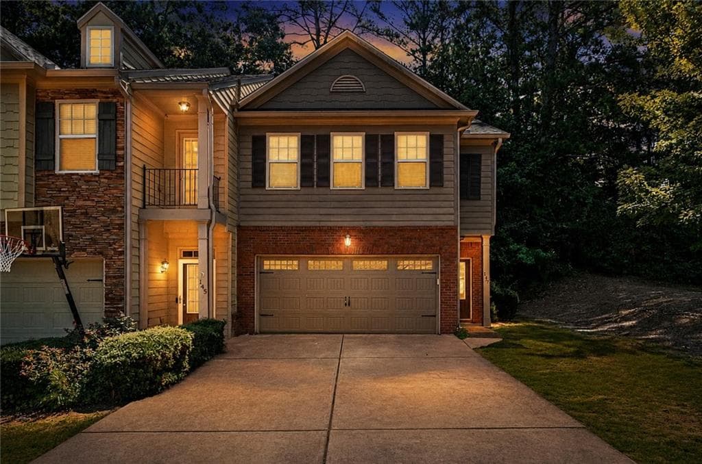 3 bedroom, 3 bathroom, 1,748 sq ft townhouse for sale at 147 Sunset Lane, Woodstock, GA 30189