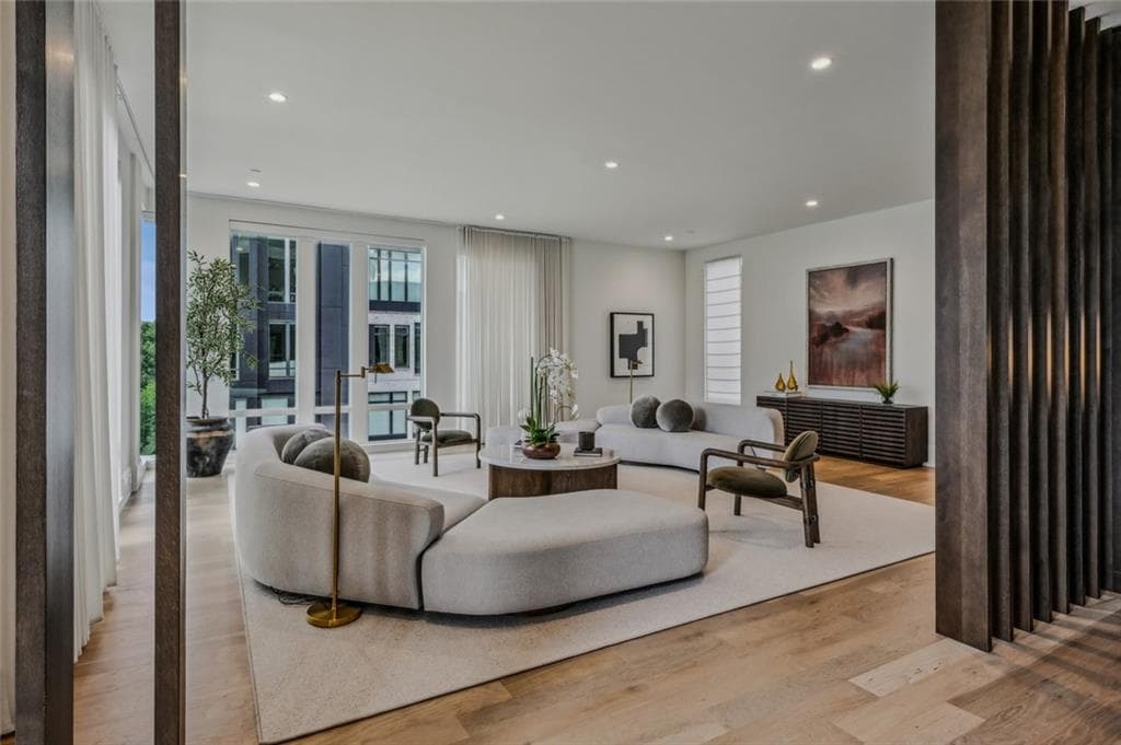 3 bedroom, 5 bathroom, 4,840 sq ft condominium for sale at 1301 Peachtree Street 4L, Atlanta, GA 30309 — photo 6