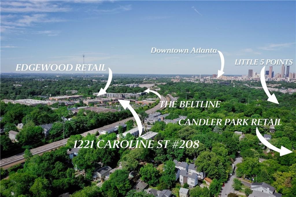 1 bedroom, 2 bathroom, 992 sq ft condominium for sale at 1221 Caroline Street 208, Atlanta, GA 30307 — photo 6