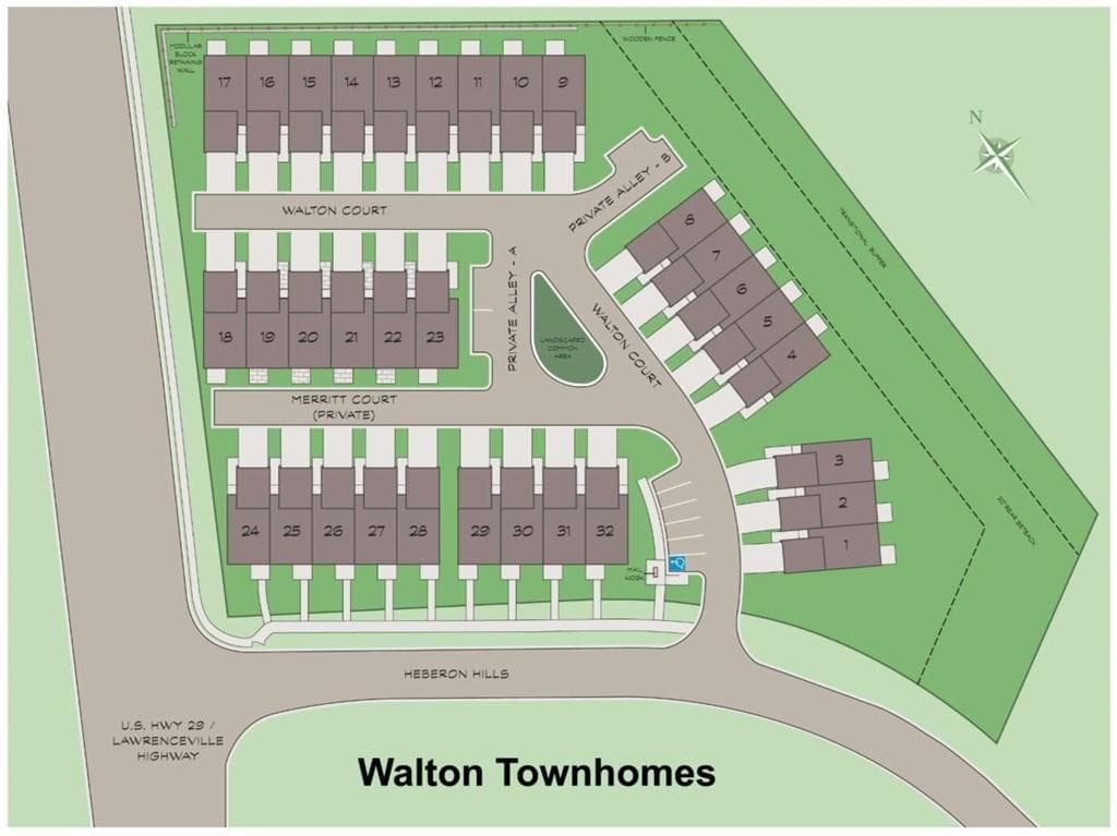 3 bedroom, 3 bathroom, 1,696 sq ft townhouse for sale at 1973 Walton Court 6, Tucker, GA 30084 — photo 8