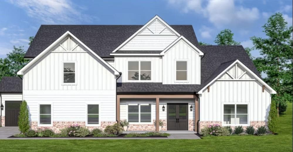 4 bedroom, 5 bathroom, 3,270 sq ft single family residence for sale at 479 Races Road, Hoschton, GA 30548