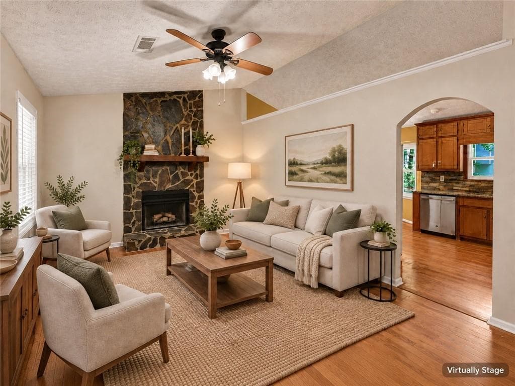 4 bedroom, 3 bathroom, 1,738 sq ft single family residence for sale at 1501 Fieldrock Court, Lawrenceville, GA 30043 — photo 4