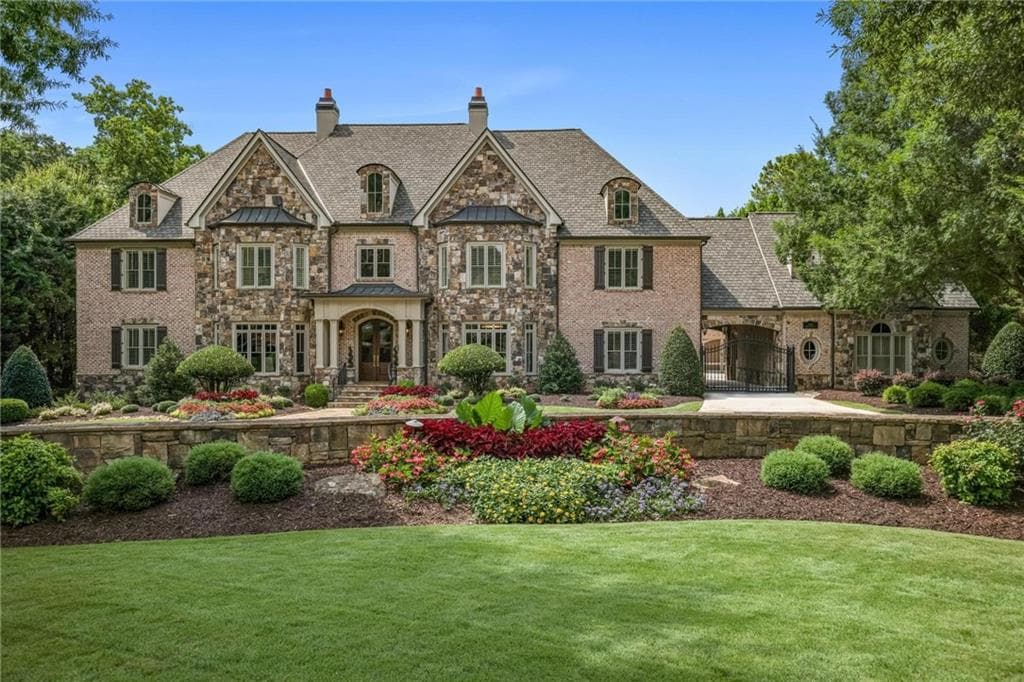 7 bedroom, 10 bathroom, 12,406 sq ft single family residence for sale at 2915 Manor Bridge Drive, Milton, GA 30004