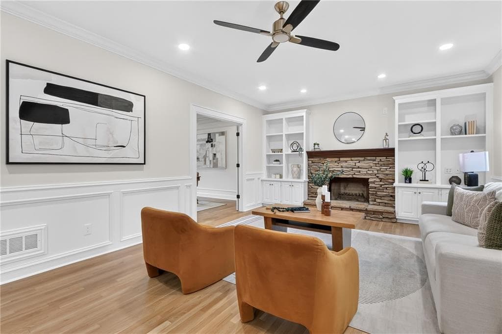 5 bedroom, 4 bathroom, 4,736 sq ft single family residence for sale at 760 Bedford Oaks Drive, Marietta, GA 30068 — photo 10