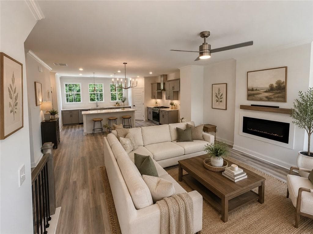 3 bedroom, 4 bathroom, 1,971 sq ft townhouse for sale at 1345 Shree Drive 39, Cumming, GA 30040 — photo 2